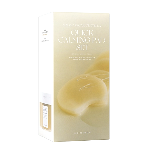 SKIN1004 MADAGASCAR CENTELLA QUICK CALMING PAD SET ((70ea)130ML*2)