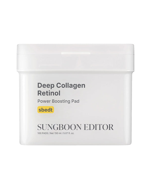 Deep Collagen Retinol Power Boosting Pad 190ml(100pcs)