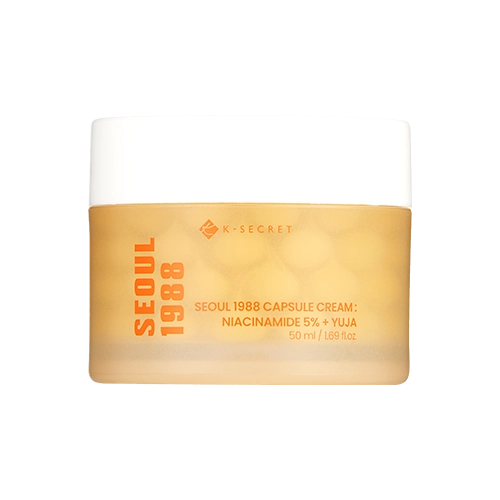 SEOUL 1988 CAPSULE CREAM : NIACINAMIDE 5% + YUJA 50ML