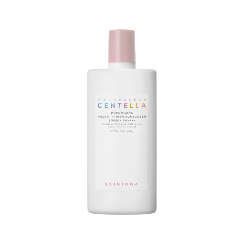 MADAGASCAR CENTELLA POREMIZING VELVET FINISH SUNSCREEN SPF 50+ PA++++ 50ML