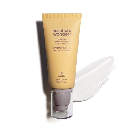 BLACK RICE MOISTURE AIRYFIT SUNSCREEN SPF50+/PA++++ 50ML