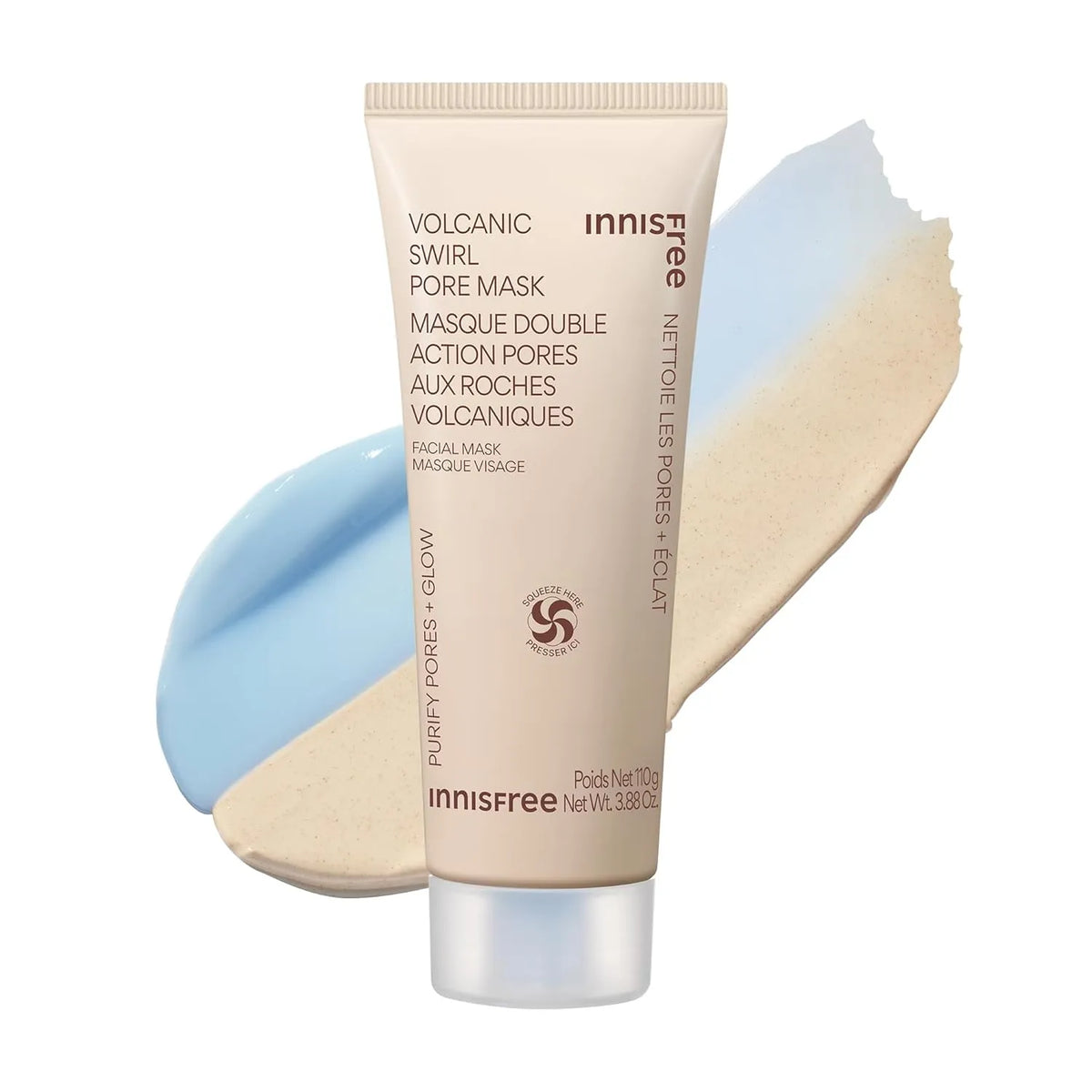 Innisfree Volcanic Swirl Pore Mask 110 g