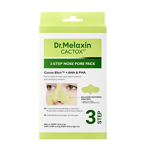 CACTOX 3-STEP NOSE PORE PACK(3EA)