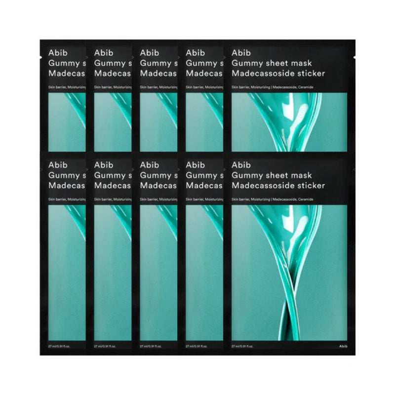 GUMMY SHEET MASK MADECASSOSIDE STICKER (2023) (Ha Linh Megalive)