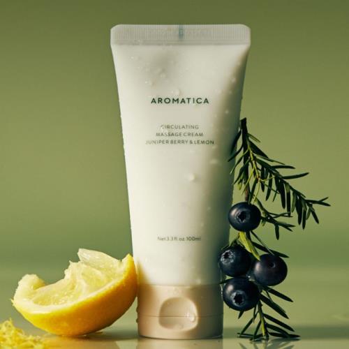 Circulating Massage Cream Juniper Berry & Lemon 100ml