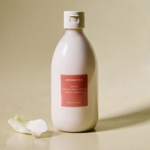 Grace Perfume Body Lotion Rose & Geranium 300ml