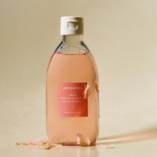 Grace Perfume Body Wash Rose & Geranium 300ml