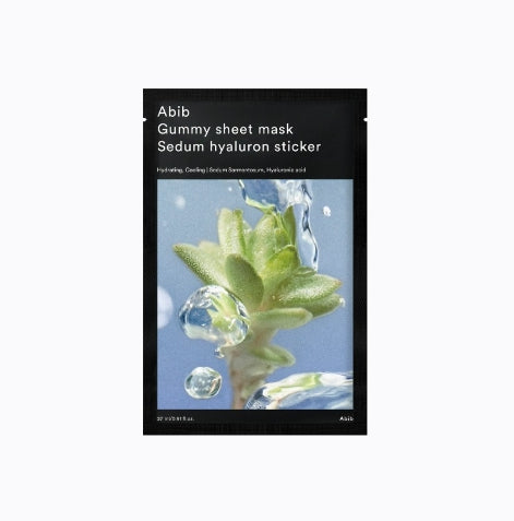 Abib - [1ea] GUMMY SHEET MASK SEDUM HYALURON STICKER (2024)