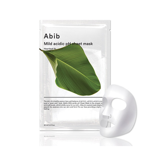 Abib - [1ea] Mild Acidic pH Sheet Mask_HEARTLEAF FIT