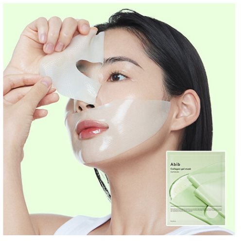 Abib - [4ea] Collagen gel mask_Heartleaf jelly
