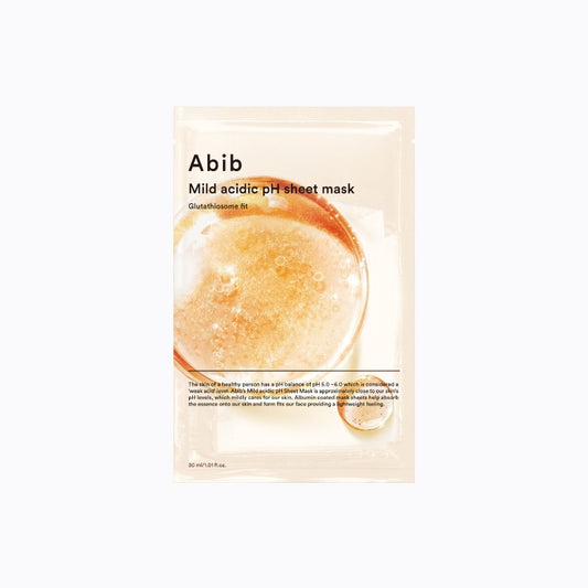 Abib - [1ea] MILD ACIDIC PH SHEET MASK GLUTATHIOSOME FIT