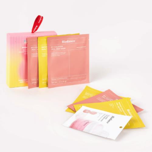 Glow Duo Set(Collagen mask 3ea+Vita mask 3ea+Collagen Toner pad 10ea)