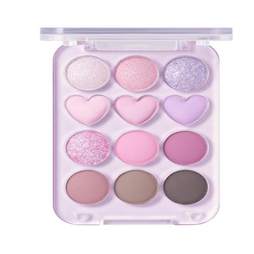 PIN POINT EYESHADOW PALETTE 03 PINK+LAVENDER=♥
