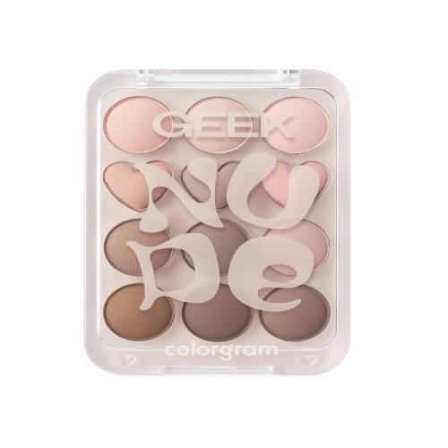 PIN POINT EYESHADOW PALETTE 07 NUDE+GEEK=♥