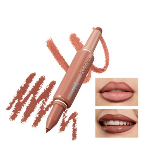 Long-lasting DUAL Coloring STICK LIP LINER 01 DRAWN To YOU (1.2g)
