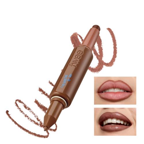 Long-lasting DUAL Coloring STICK LIP LINER 04 SPILL TEA (1.2g)