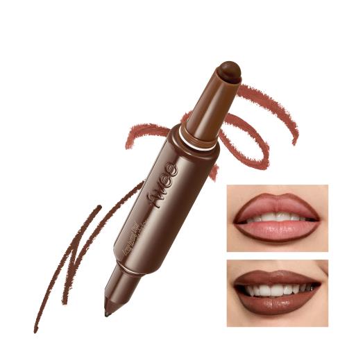 Long-lasting DUAL Coloring STICK LIP LINER 05 Chocolate BOX (1.2g)