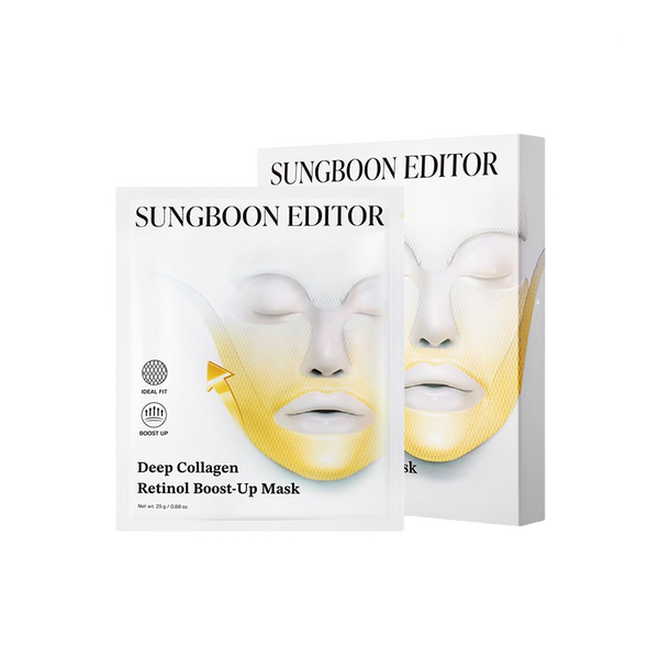 Deep Collagen Retinol Tension Boost Up Mask Set 4pcs