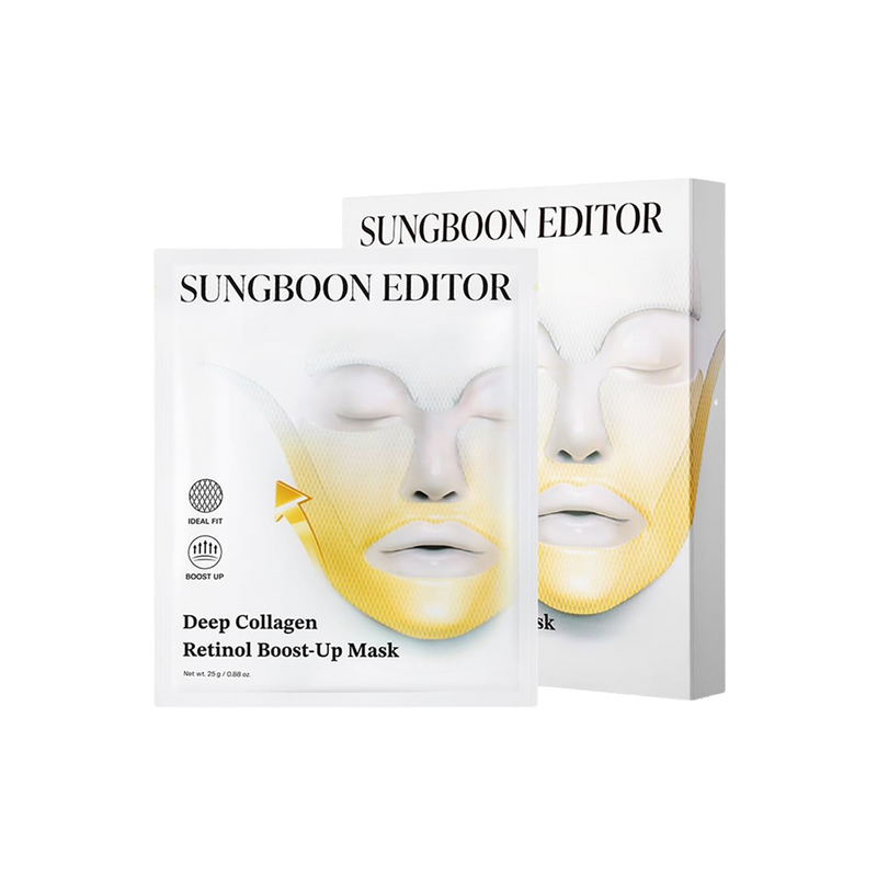 Deep Collagen Retinol Tension Boost Up Mask Set 4pcs