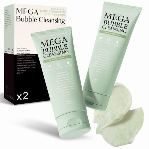(단종) Mega Bubble Cleansing Foam(PH BALANCE) 210ml*2ea