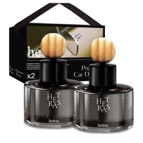 Premium Car Diffuser - Hotel Wood (77ml*2ea)