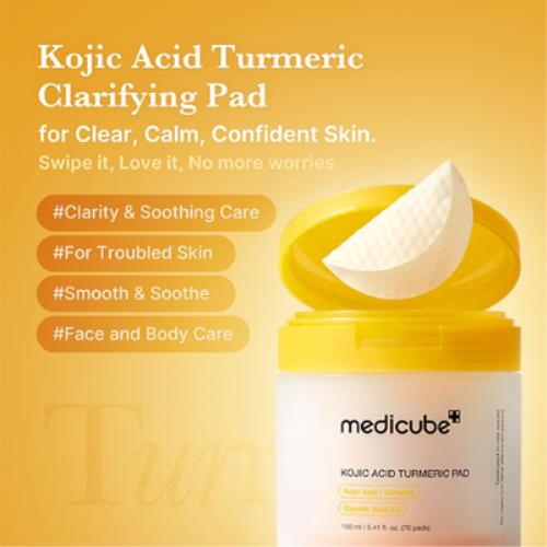 KOJIC ACID Turmeric PAD 70pcs