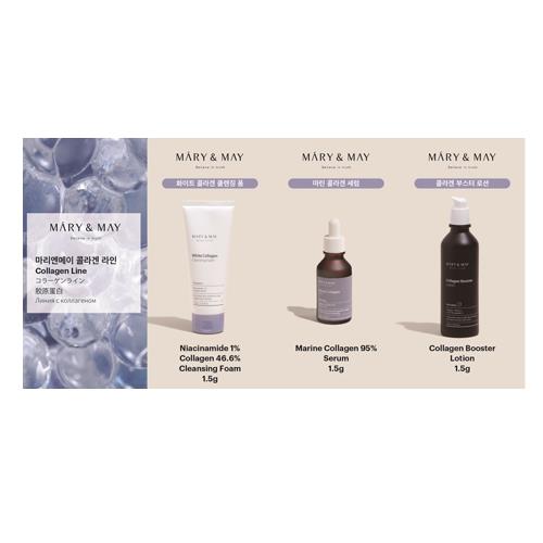 Collagen Line 3Step Sachet  (Cleansing Foam 1.5g+Serum 1.5g+lotion 1.5g)
