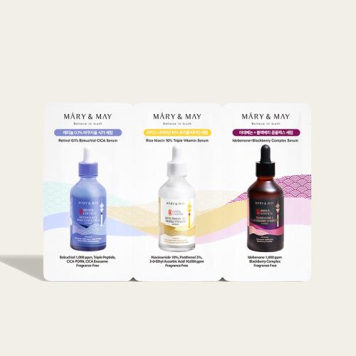 (Sample) Seoul Edition Sashet (Retinol 1ml + Rice 1ml + Idebenone 1ml)