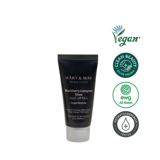(X) Blackberry Complex Glow Wash off Pack 30g