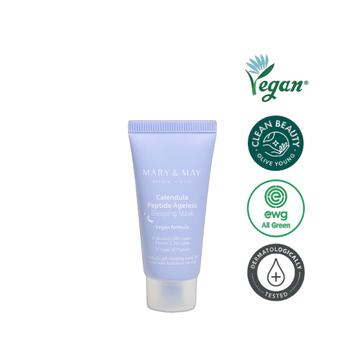 (X) Calendula Peptide Ageless Sleeping Mask 30g