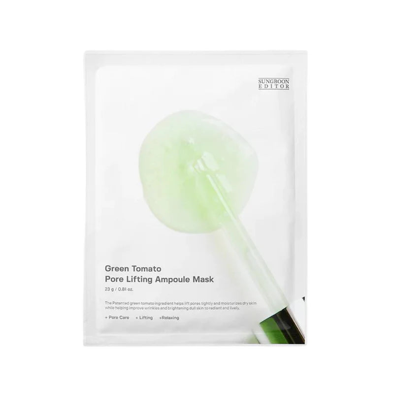 Green Tomato Pore Lifting Ampoule Mask 23g*10pcs