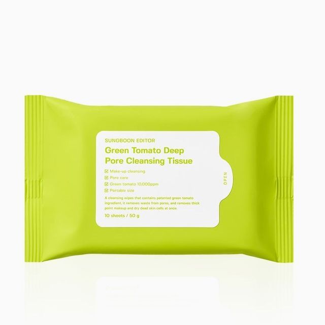 Green Tomato Deep Pore Cleansing Tissue