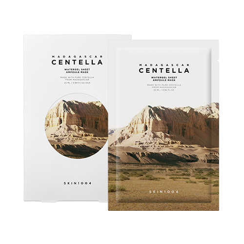 MADAGASCAR CENTELLA WATERGEL SHEET AMPOULE MASK (25ML*5EA)