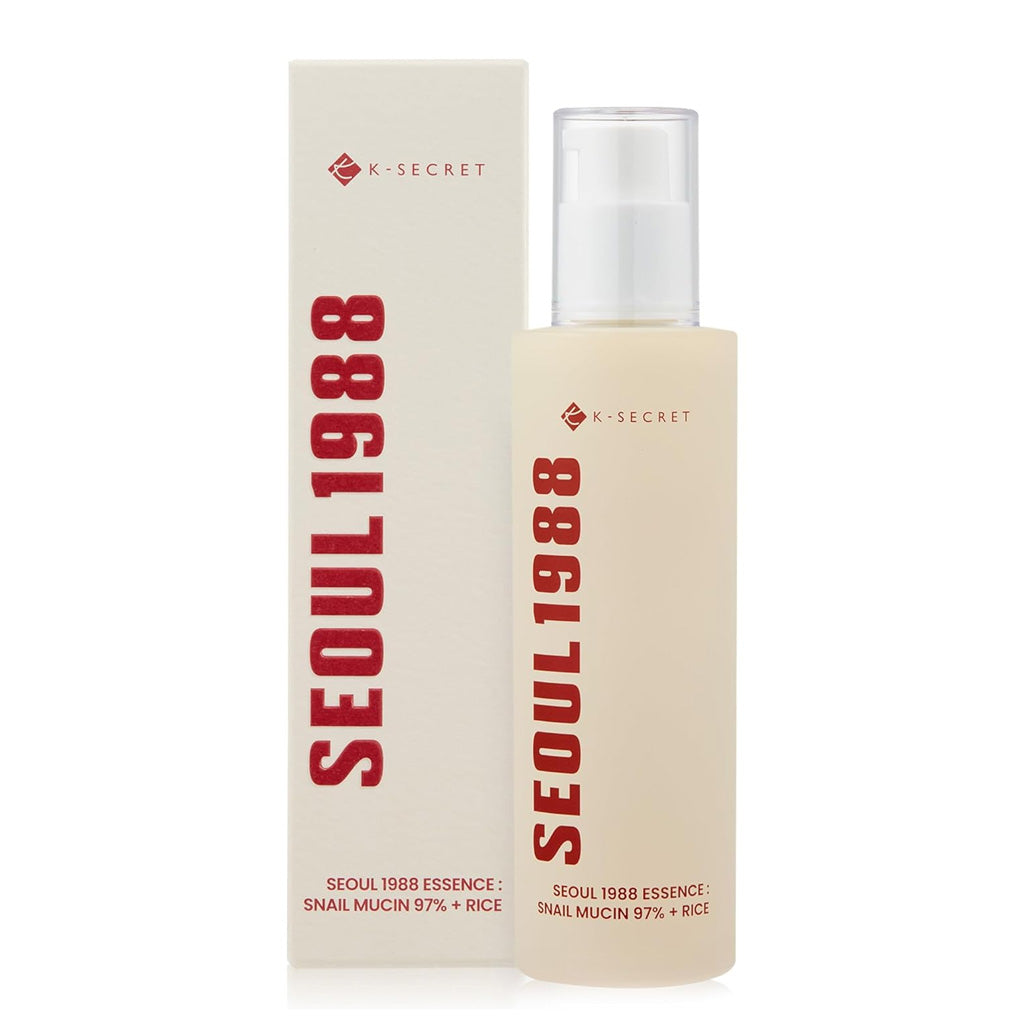 K-SECRET Seoul 1988 Essence Snail Mucin 93% + Rice 100ml
