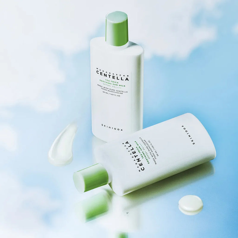 MADAGASCAR CENTELLA TEA-TRICA SOOTHING SUN MILK 50ML