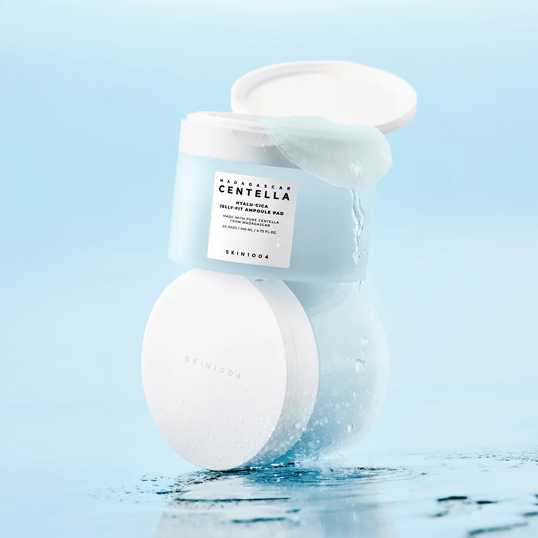 SKIN1004 MADAGASCAR CENTELLA HYALU-CICA JELLY-FIT AMPOULE PAD (60EA)140ML