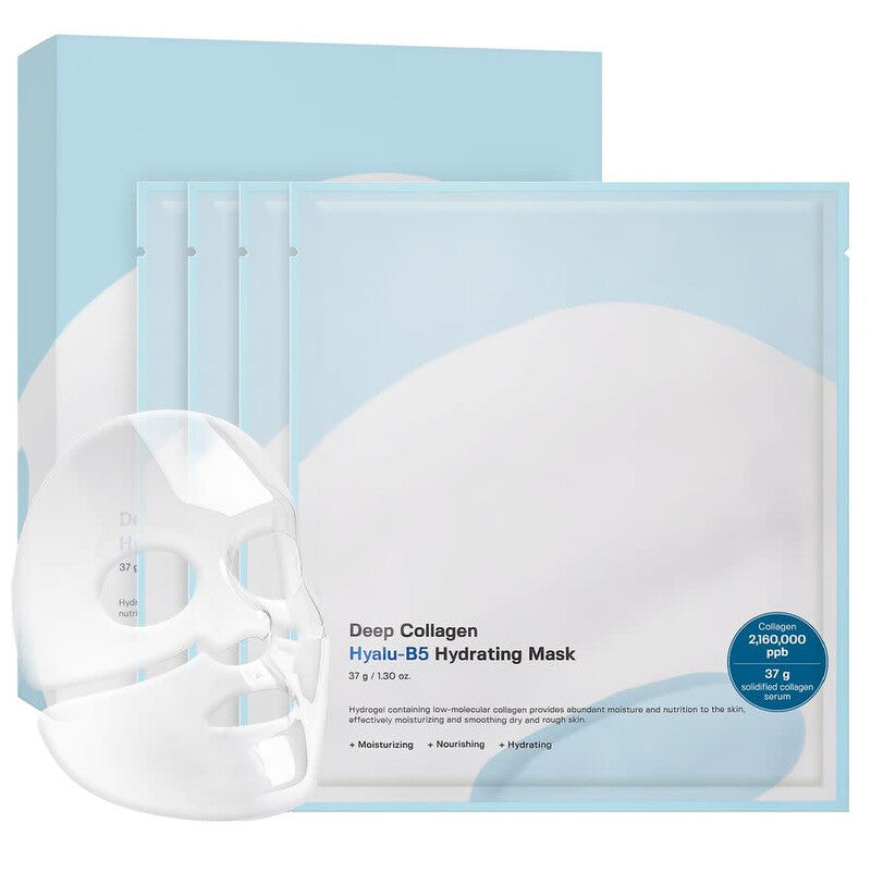 Deep Collagen Hyalu-B5 Hydrating Mask 37g*4ea